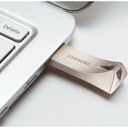 Samsung USB 3.1 Flash Drive BAR Plus 256GB Champagne Silver MUF-256BE3/AM