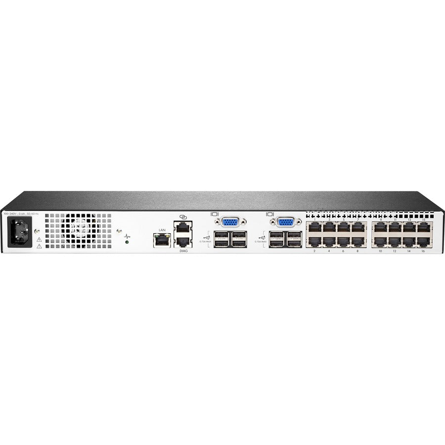 Commutateur de console IP HPE 1x2x16 G4 KVM Q1P55A