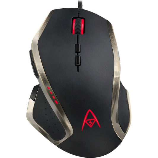 Souris de jeu programmable multicolore à 9 boutons Adesso IMOUSE X3