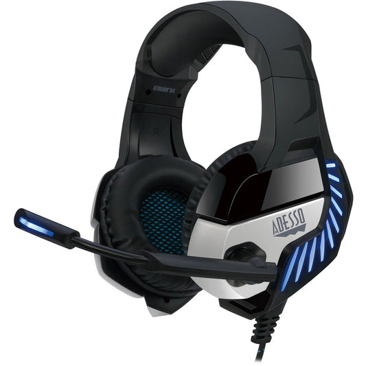 Casque de jeu avec son surround 7.1 virtuel Adesso avec vibration XTREAM G4