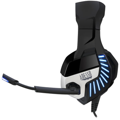 Casque de jeu avec son surround 7.1 virtuel Adesso avec vibration XTREAM G4