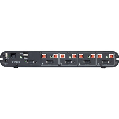 Commutateur KVM sécurisé universel Belkin, 4 ports, tête unique F1DN104KVM-UN-3