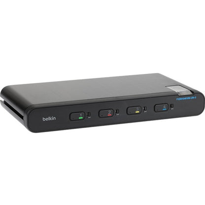 Commutateur KVM sécurisé universel Belkin, 4 ports, tête unique F1DN104KVM-UN-3