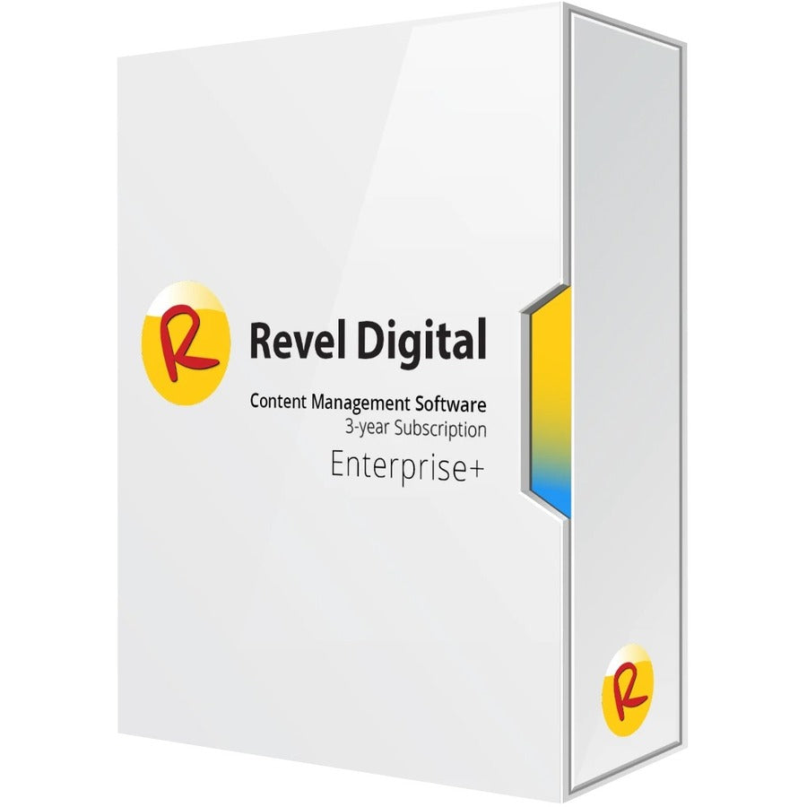 ViewSonic Revel Digital CMS Enterprise+ - Clé de licence du plan d'abonnement - 1 appareil - 3 ans SW-094-2