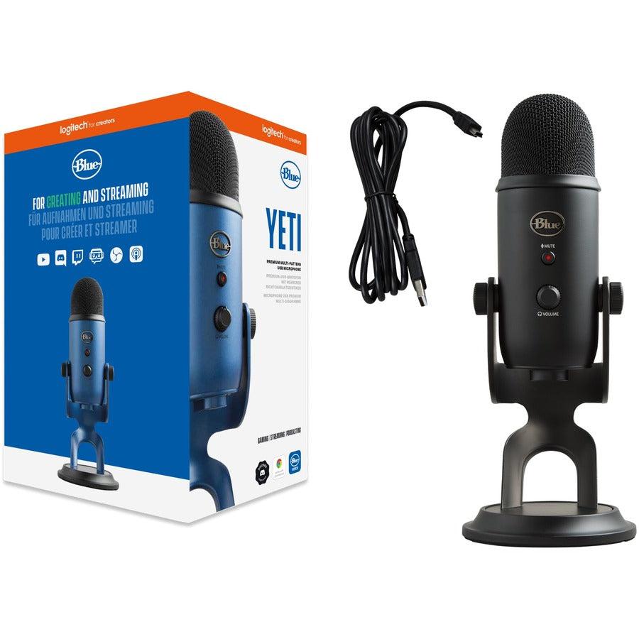 Microphone à condensateur filaire Blue Yeti 988-000100