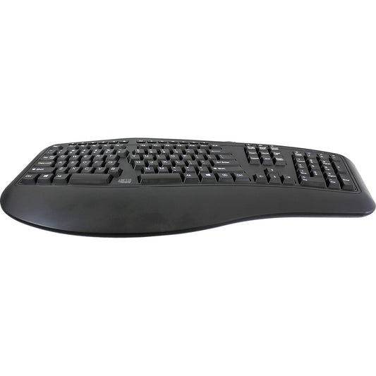 Clavier ergonomique de bureau Adesso (conforme TAA) AKB-150UB-TAA