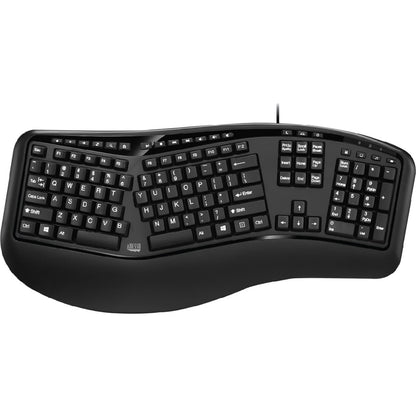 Clavier ergonomique de bureau Adesso (conforme TAA) AKB-150UB-TAA