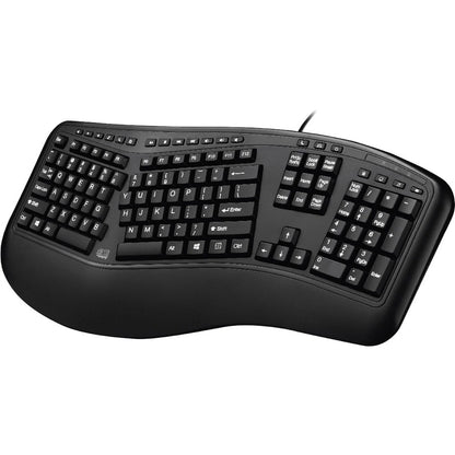 Clavier ergonomique de bureau Adesso (conforme TAA) AKB-150UB-TAA