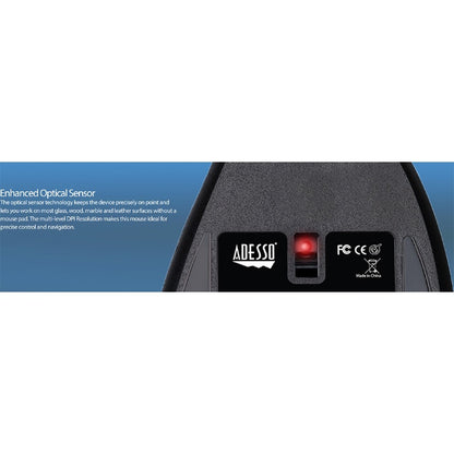 Souris ergonomique verticale pour gaucher conforme Adesso TAA IMOUSEE7-TAA