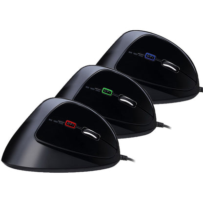Souris ergonomique verticale pour gaucher conforme Adesso TAA IMOUSEE7-TAA