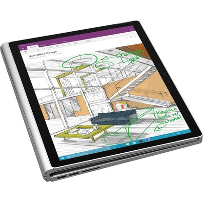 Microsoft Surface Book 3 13,5" Écran tactile détachable 2 en 1 Notebook - Intel Core i7 10e génération i7-1065G7 - 16 Go - 256 Go SSD - Platinum SLH-00001