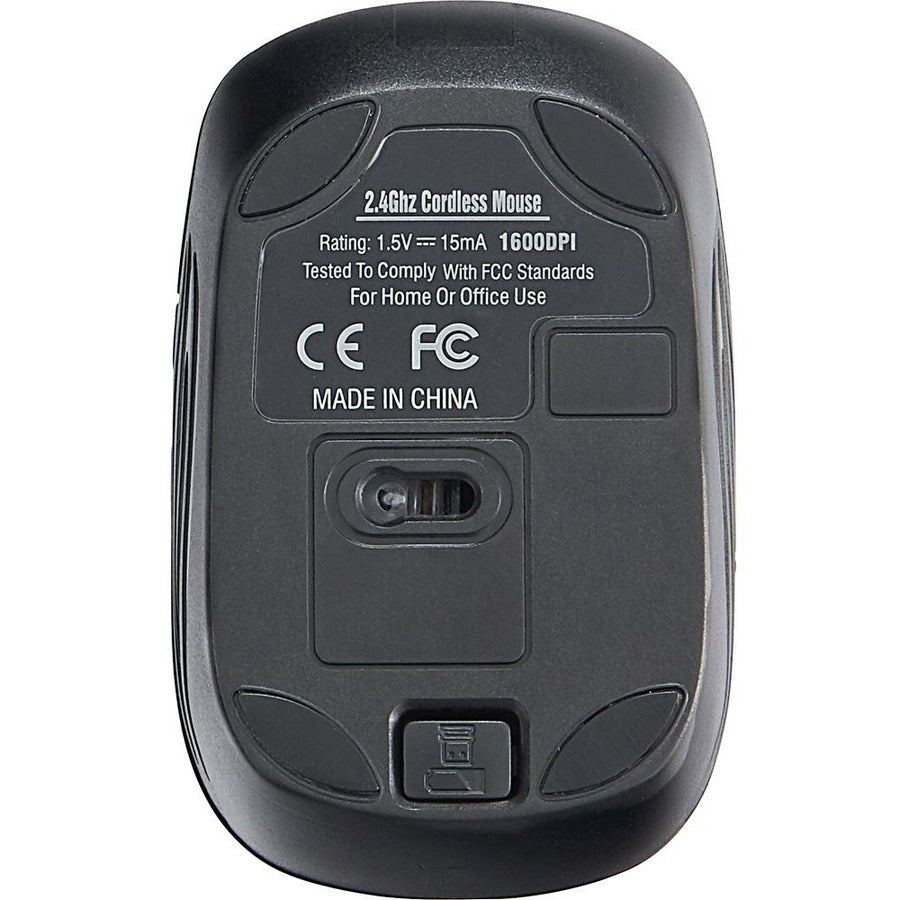 Mini-souris de voyage sans fil Verbatim, série Commuter - Bleu 70705