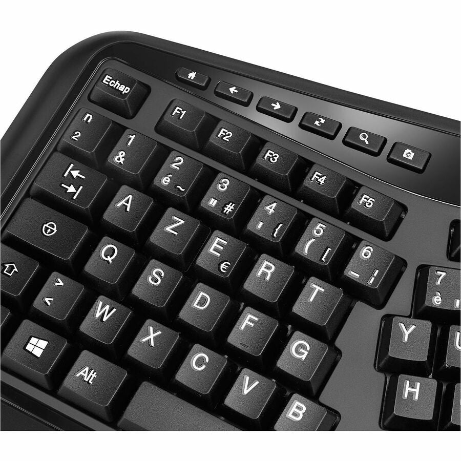 Clavier et souris Adesso TruForm Media WKB-1500CB-FR
