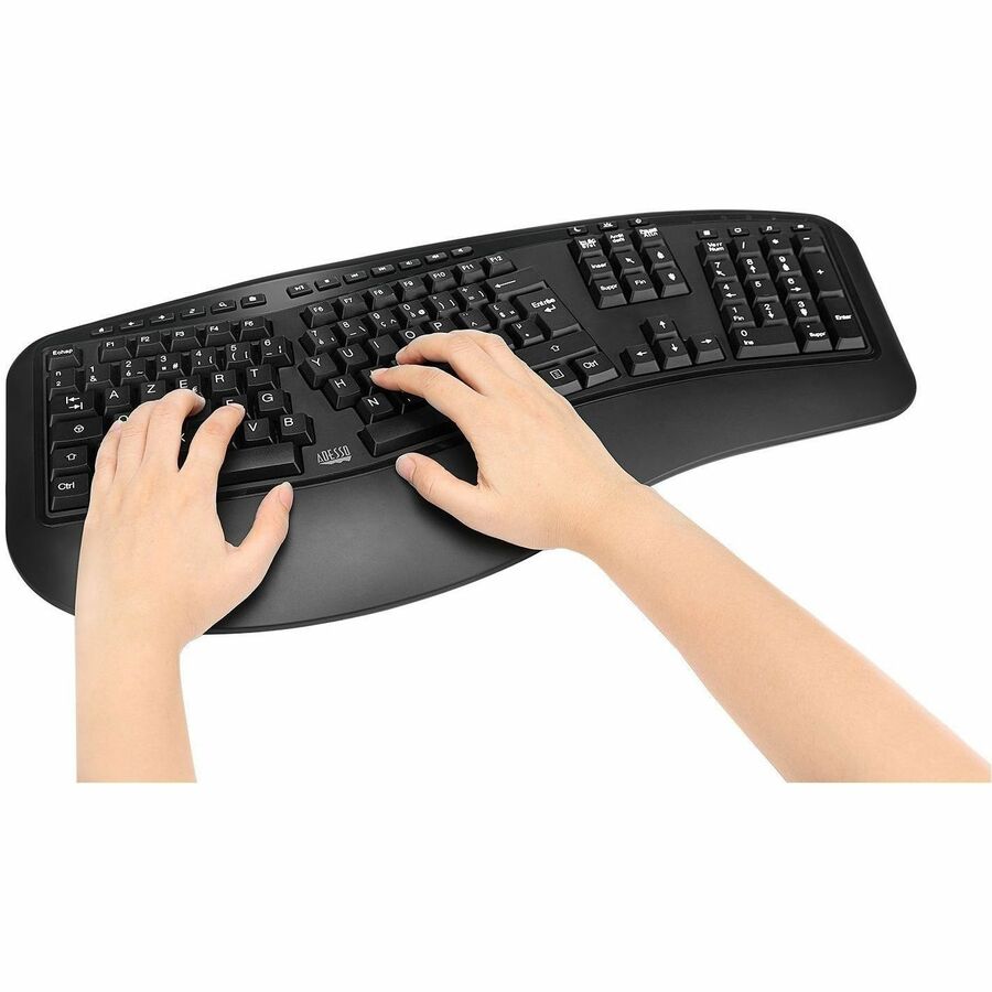 Clavier et souris Adesso TruForm Media WKB-1500CB-FR