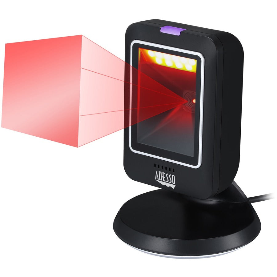 Lecteur de codes-barres de bureau omnidirectionnel 2D Adesso NuScan 2800U NUSCAN2800U