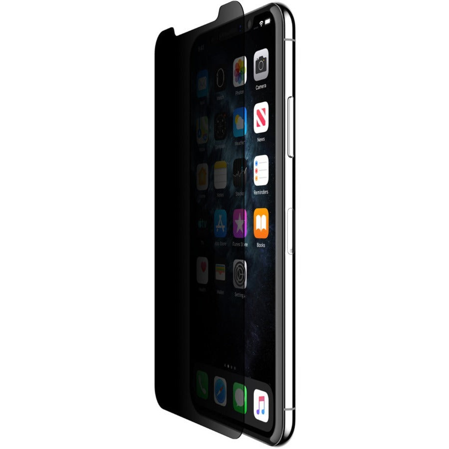 Protecteur d'écran de confidentialité Belkin TemperedGlass pour iPhone 11 Pro Max / iPhone Xs Max Transparent OVA005ZZ