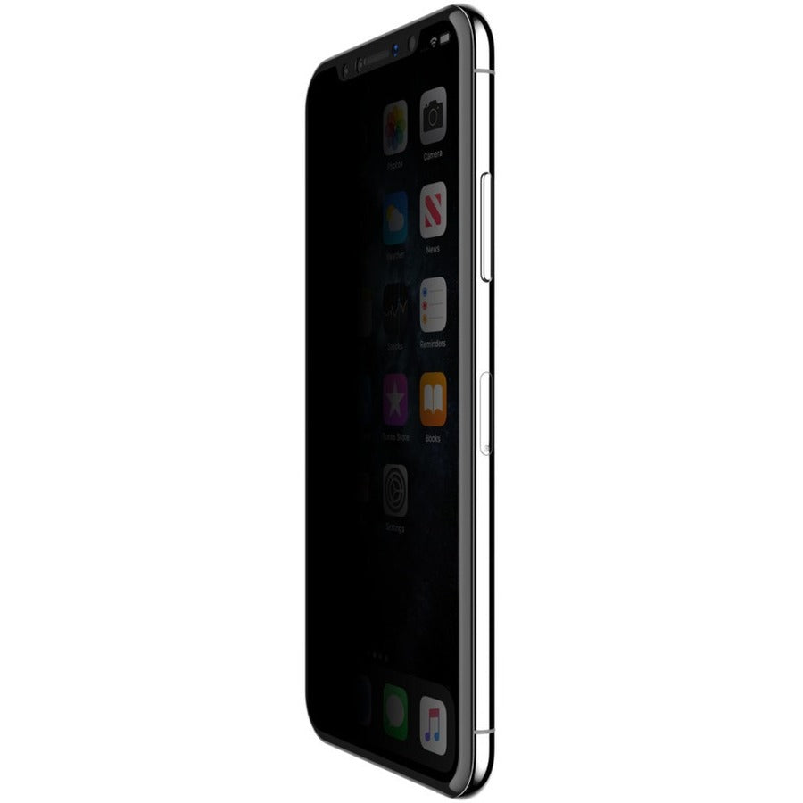 Protecteur d'écran de confidentialité Belkin TemperedGlass pour iPhone 11 Pro Max / iPhone Xs Max Transparent OVA005ZZ
