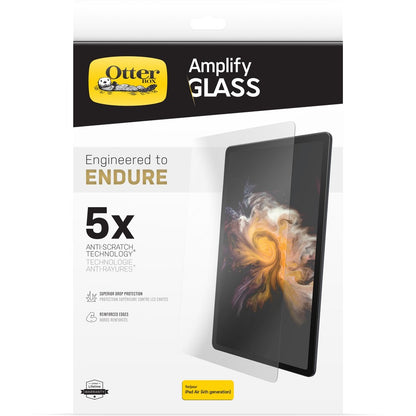 Protection d'écran OtterBox Alpha Glass pour iPad Pro 11 pouces (4e et 3e génération) Transparent 77-81324