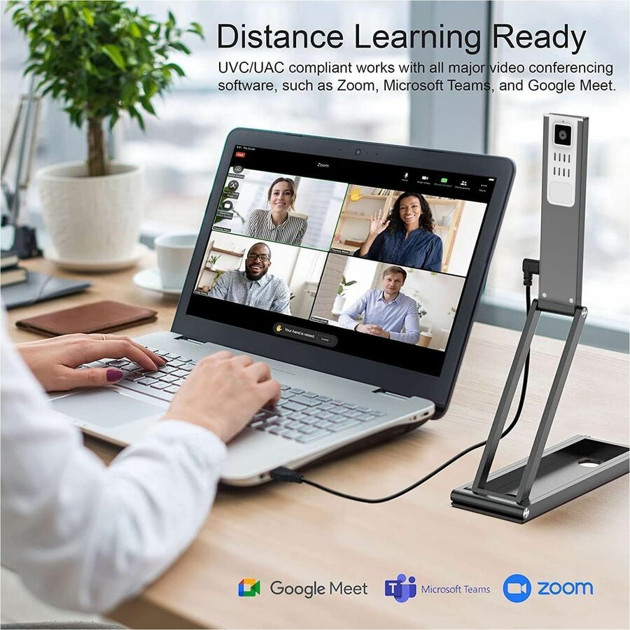 Adesso 4K 11-Megapixel Dual Mode Document Camera and Webcam Cybertrack 830