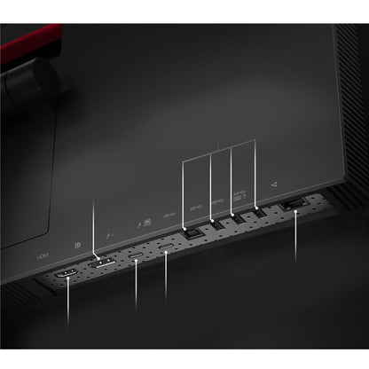 Lenovo ThinkVision P40w-20 40" Class 5K2K WUHD Curved Screen LCD Monitor - 21:9 - Raven Black 62C1GAR6US