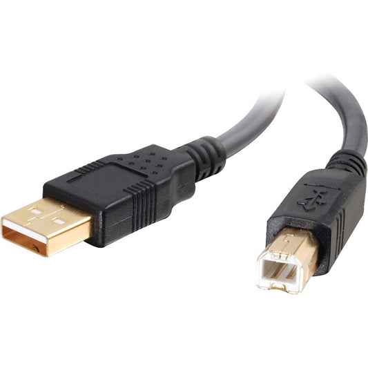 Câble USB A vers USB B de 3 m de la série C2G Ultima - Câble USB A vers B - USB 2.0 - Noir - M/M 45003