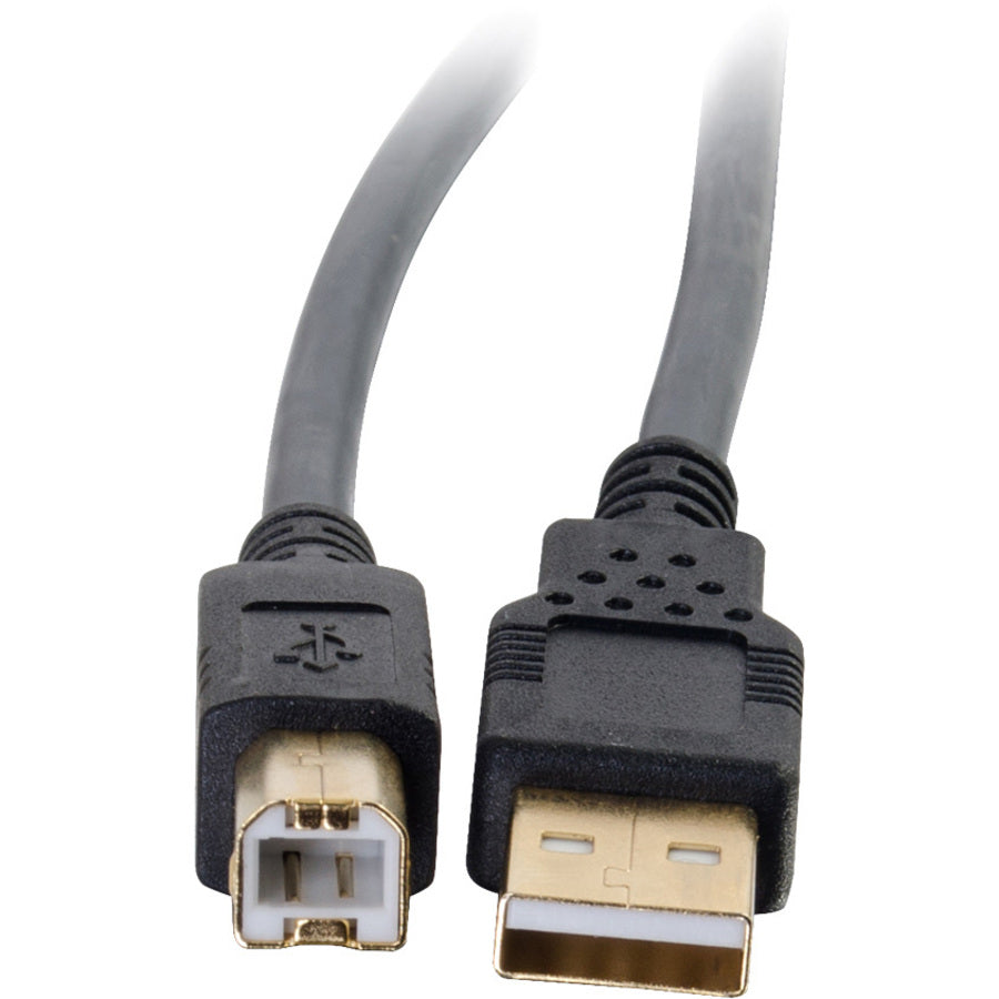 Câble USB A vers USB B de 3 m de la série C2G Ultima - Câble USB A vers B - USB 2.0 - Noir - M/M 45003