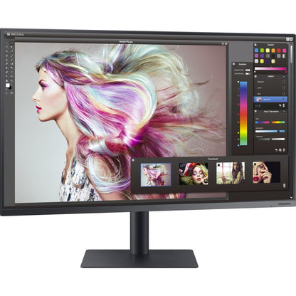 Moniteur LCD Samsung F32TU874VN 32" Classe 4K UHD - 16:9 - Gris bleu foncé LF32TU874VNXGO