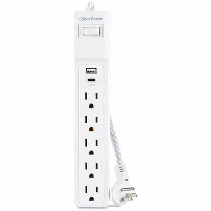 Parasurtenseur/protecteur de surtension à 5 prises CyberPower P504UC P504UC