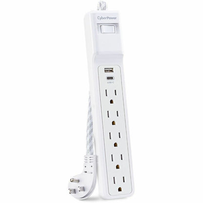 Parasurtenseur/protecteur de surtension à 5 prises CyberPower P504UC P504UC