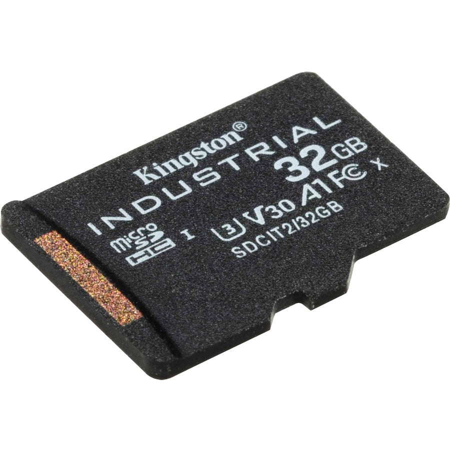 Carte microSDHC Kingston Industrial SDCIT2 32 Go Classe 10/UHS-I (U3) V30 SDCIT2/32GBSP
