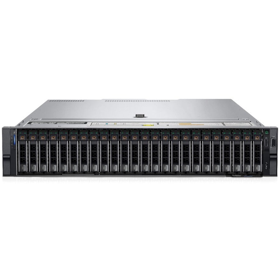 Serveur montable en rack 2U Dell EMC PowerEdge R750xs - 2 x Intel Xeon Silver 4310 2,10 GHz - 32 Go de RAM - 480 Go SSD - (1 x 480 Go) Configuration SSD - Contrôleur Serial ATA/600, Serial Attached SCSI (SAS) PY6Y4