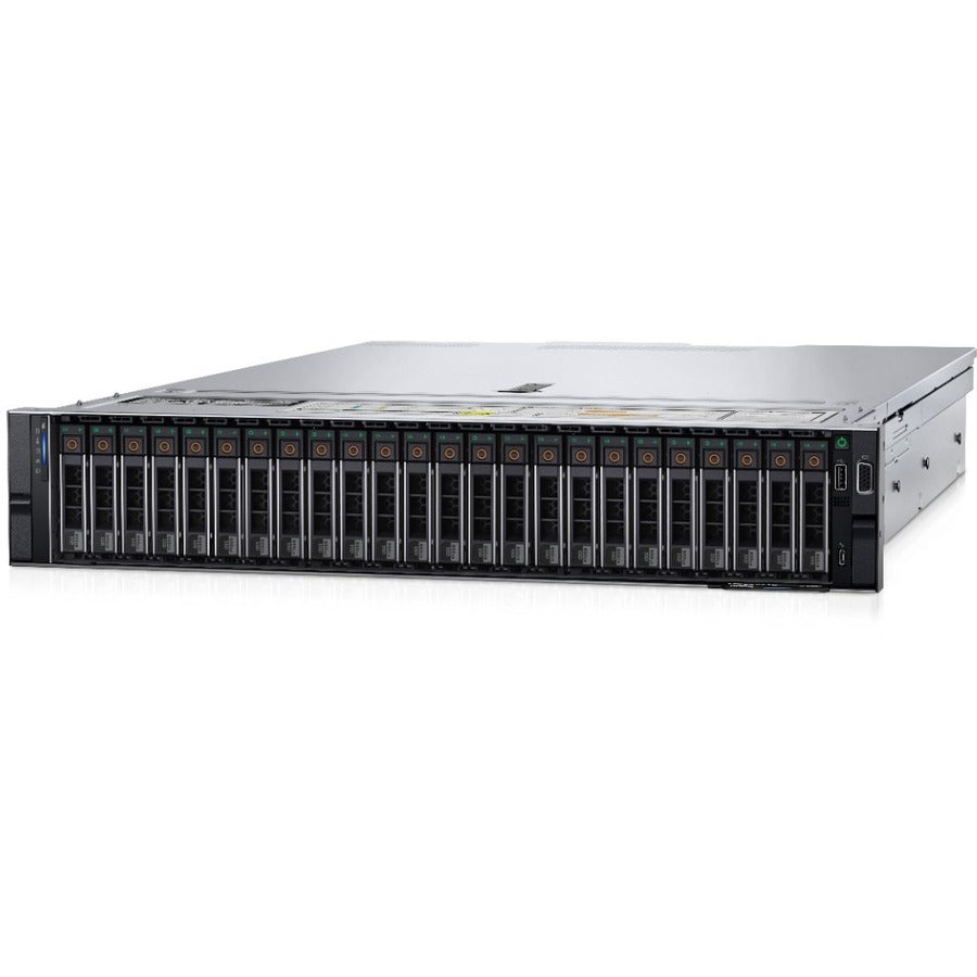 Serveur montable en rack 2U Dell EMC PowerEdge R750xs - 2 x Intel Xeon Silver 4310 2,10 GHz - 32 Go de RAM - 480 Go SSD - (1 x 480 Go) Configuration SSD - Contrôleur Serial ATA/600, Serial Attached SCSI (SAS) PY6Y4