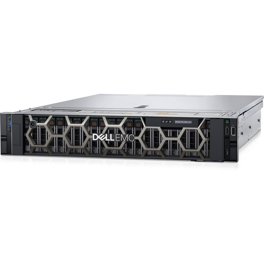 Serveur montable en rack 2U Dell EMC PowerEdge R750xs - 2 x Intel Xeon Silver 4310 2,10 GHz - 32 Go de RAM - 480 Go SSD - (1 x 480 Go) Configuration SSD - Contrôleur Serial ATA/600, Serial Attached SCSI (SAS) PY6Y4