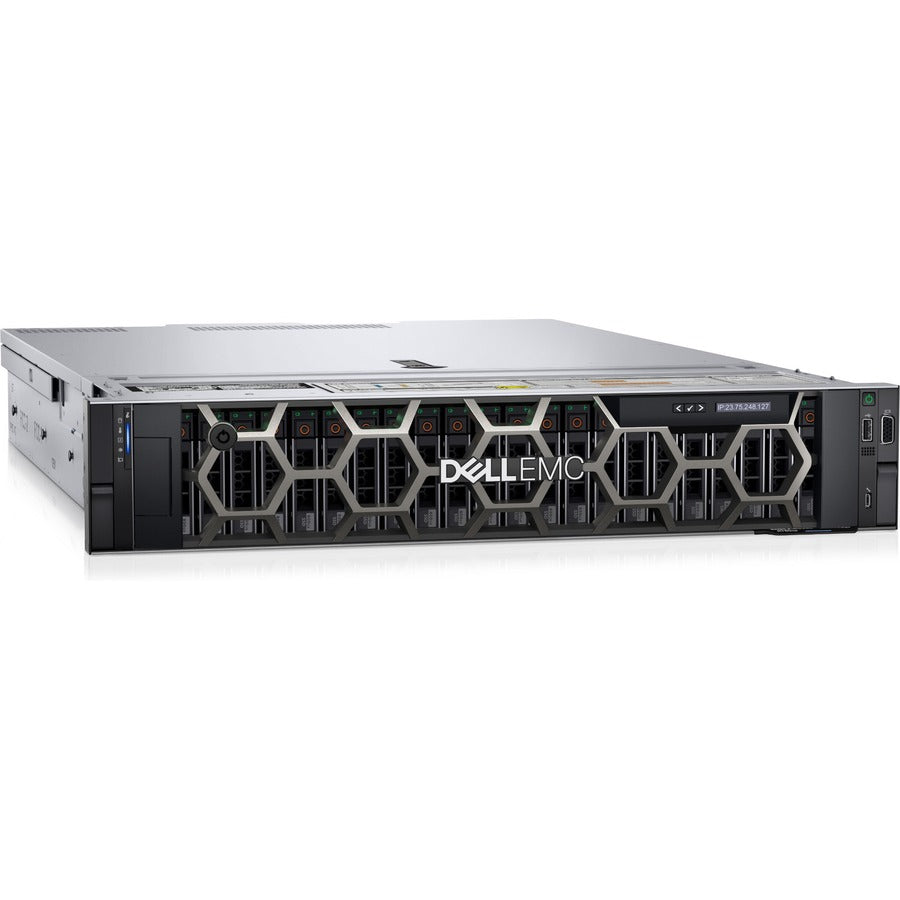 Serveur montable en rack 2U Dell EMC PowerEdge R750xs - 2 x Intel Xeon Silver 4310 2,10 GHz - 32 Go de RAM - 480 Go SSD - (1 x 480 Go) Configuration SSD - Contrôleur Serial ATA/600, Serial Attached SCSI (SAS) PY6Y4