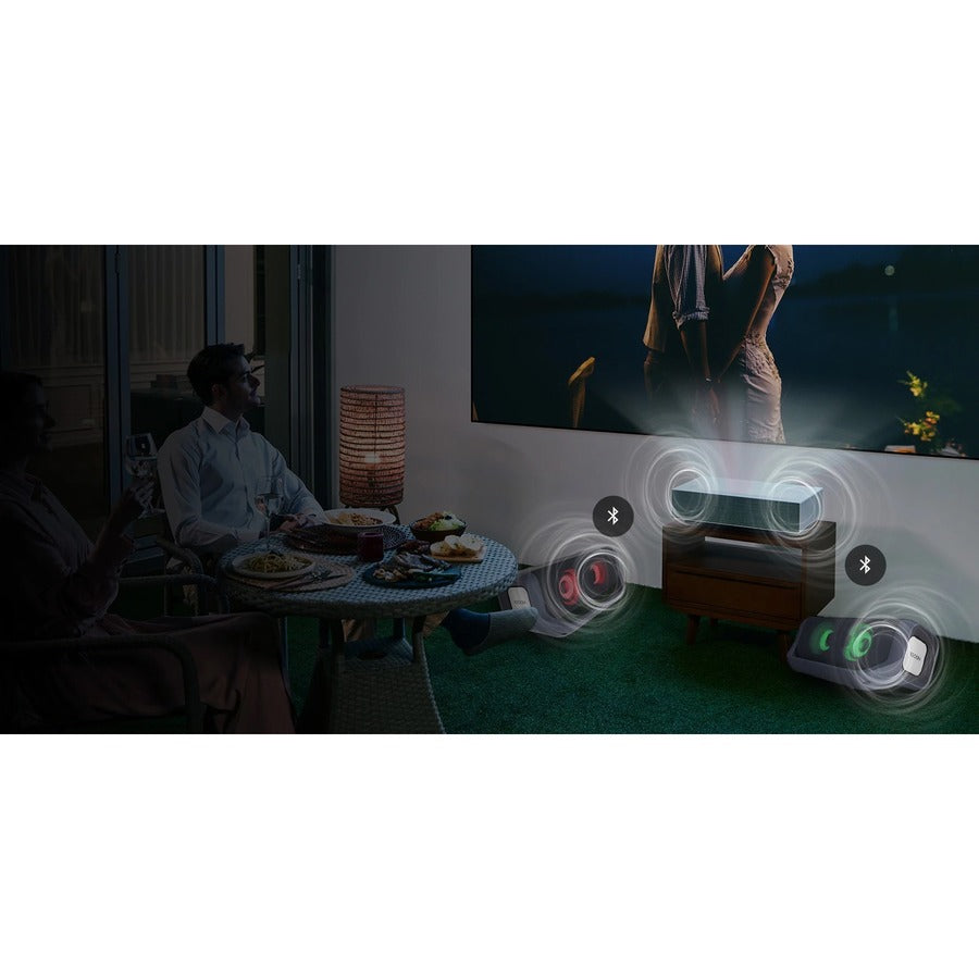 Projecteur laser à focale ultra courte LG CineBeam HU715Q - 16:9 - Montage au plafond - Blanc HU715QW
