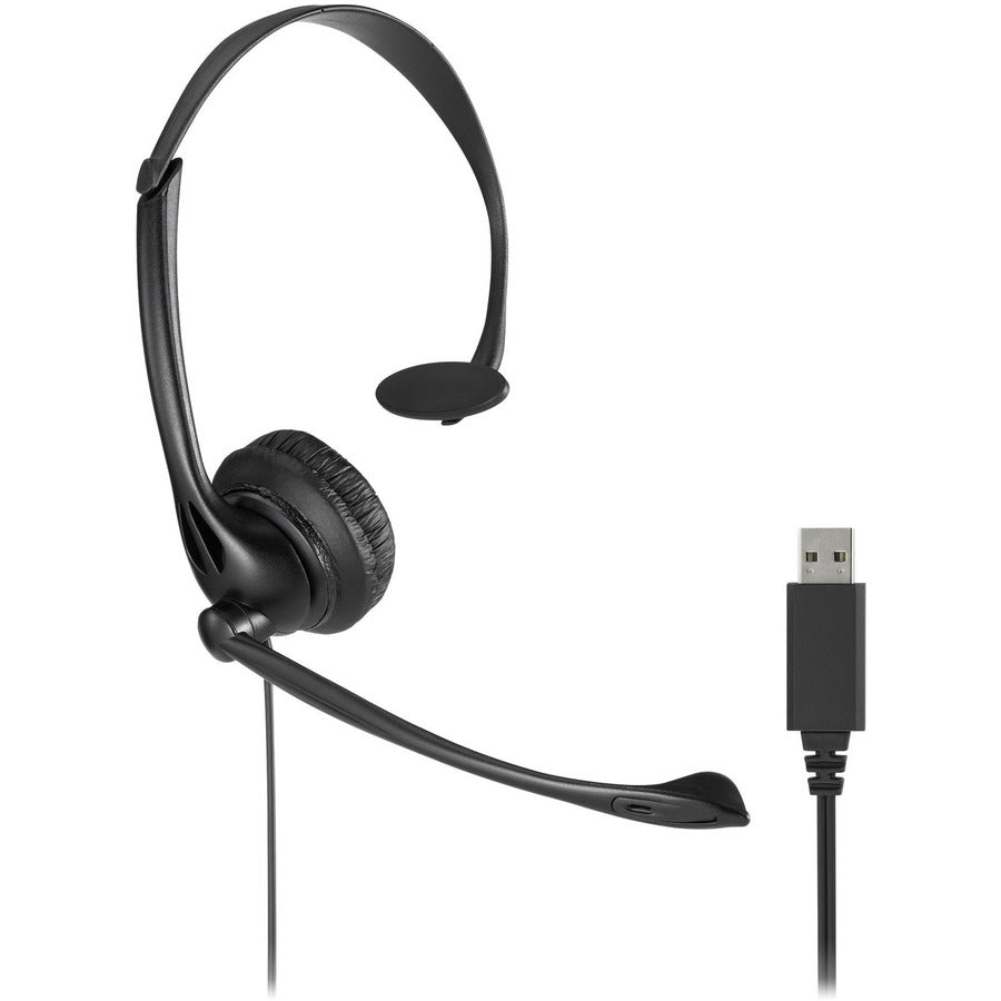 Casque mono USB-A classique Kensington avec micro et contrôle du volume K80100WW