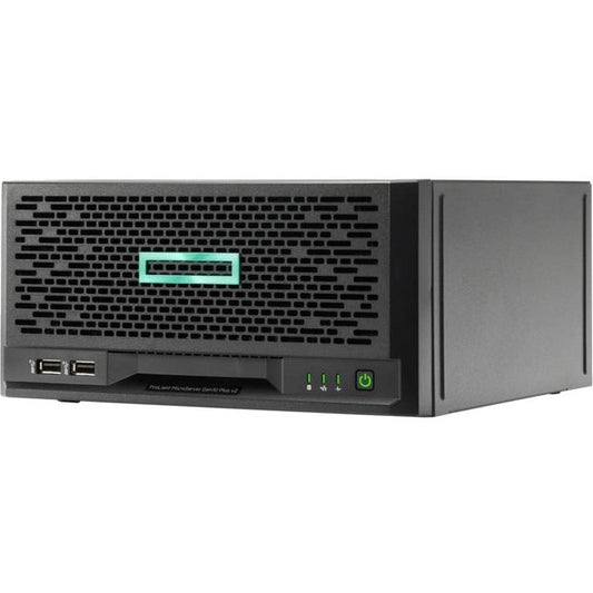 Serveur HPE ProLiant MicroServer Gen10 Plus v2 Ultra Micro Tower - 1 x Intel Xeon E-2314 2,80 GHz - 16 Go de RAM - Disque dur 1 To - (1 x 1 To) Configuration du disque dur - Contrôleur Serial ATA P54654-001