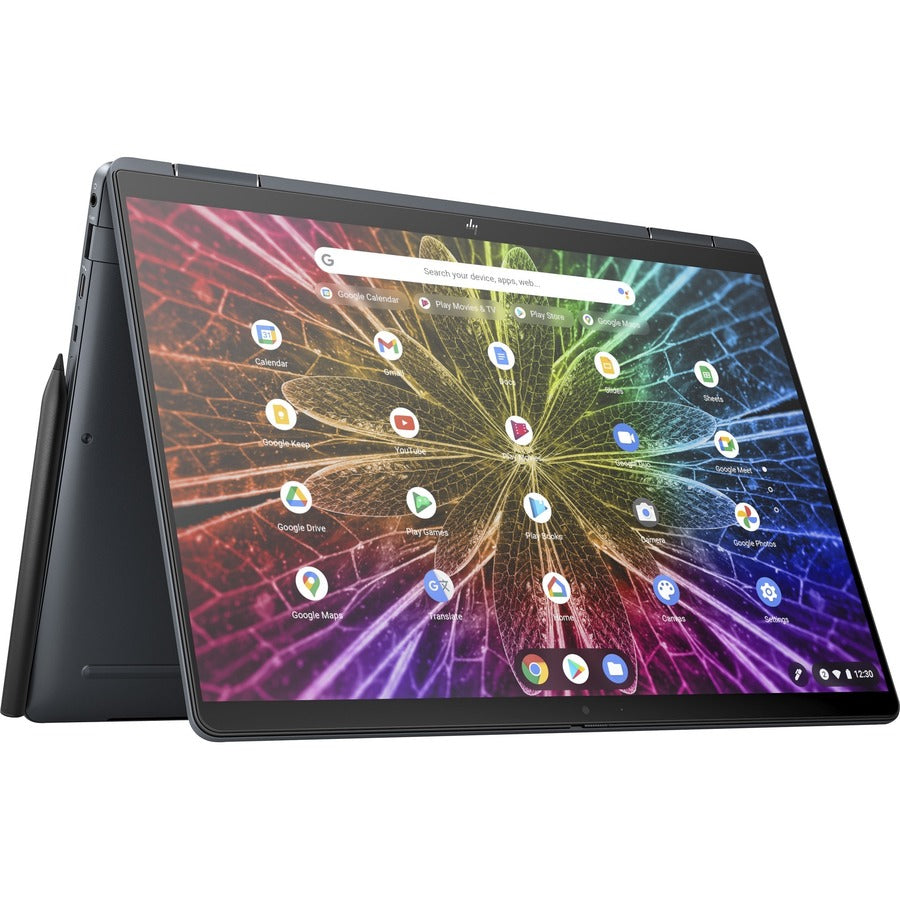 Chromebook convertible 2 en 1 HP Elite Dragonfly 13,5" - WUXGA+ - Intel Core i5 12e génération i5-1245U - Technologie vPro - 8 Go - SSD 256 Go - Clavier anglais 7A566UT#ABA