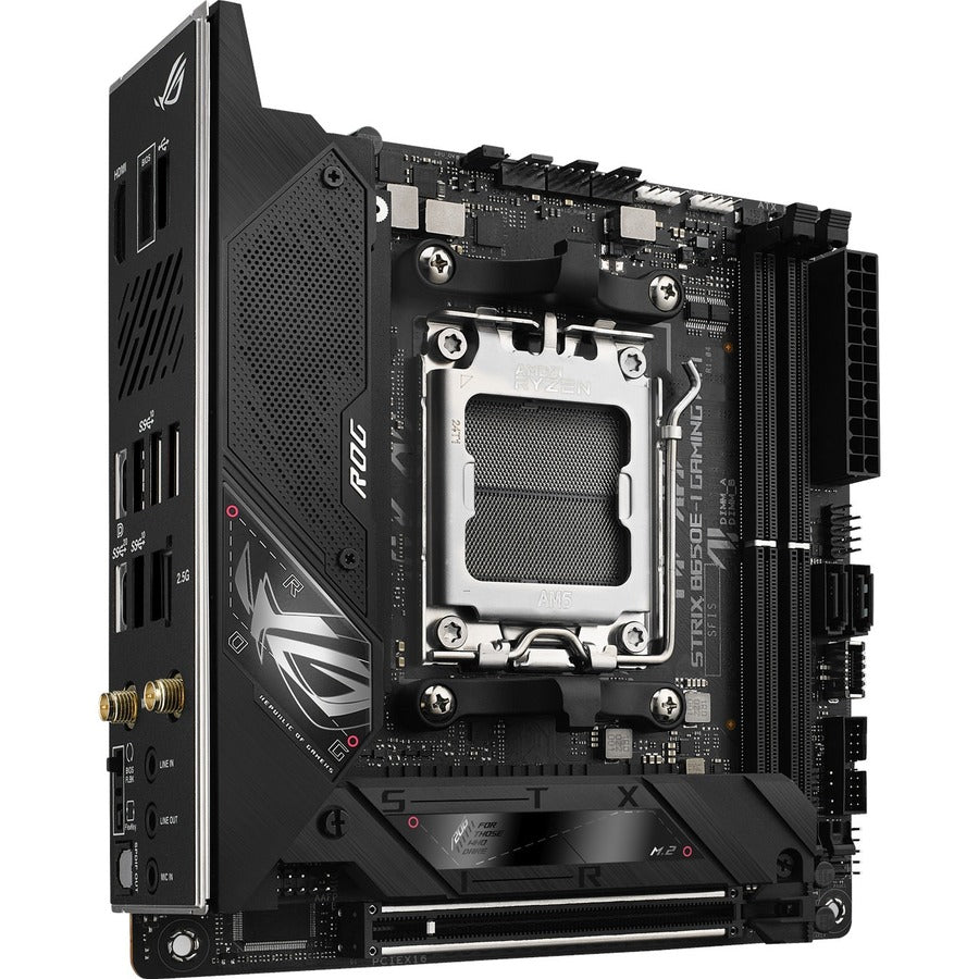 Carte mère gaming Asus ROG Strix B650E-I GAMING WIFI - Chipset AMD B650 - Socket AM5 - Mini ITX ROG STRIX B650E-I GAMING
