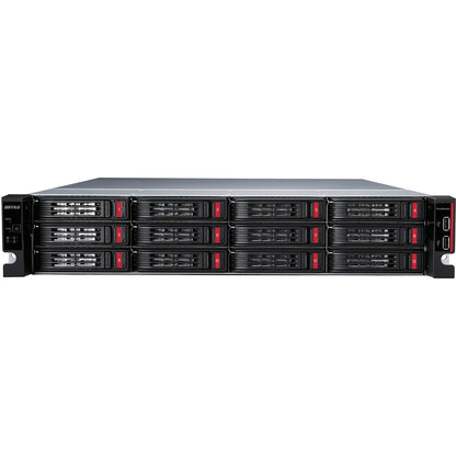 BUFFALO TeraStation 51220 12-Bay 32TB (4x8TB) Business Rackmount NAS Storage Hard Drives Included TS51220RH3204