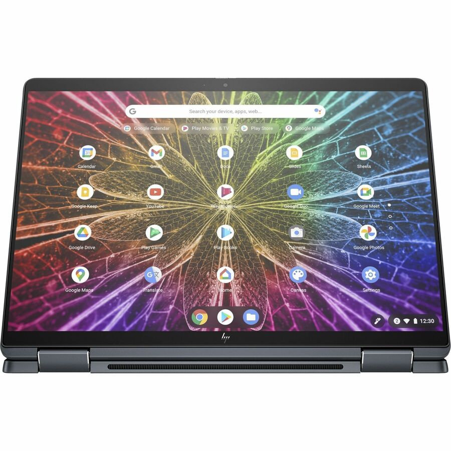 HP Elite Dragonfly Chromebook Enterprise 13,5" Convertible 2 en 1 Chromebook - WUXGA+ - Intel Core i7 12e génération i7-1265U - Technologie vPro - Plateforme Intel Evo - 16 Go - SSD 256 Go - Clavier bilingue - Bleu ardoise 7A569UT#ABL