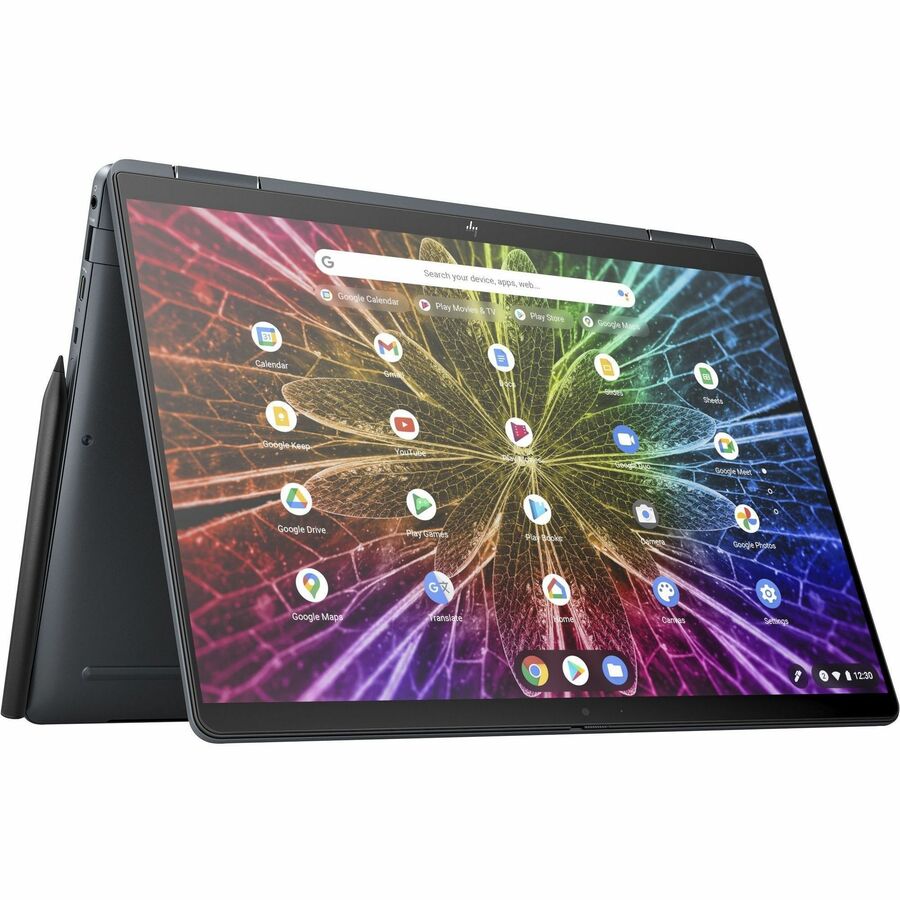 HP Elite Dragonfly Chromebook Enterprise 13,5" Convertible 2 en 1 Chromebook - WUXGA+ - Intel Core i7 12e génération i7-1265U - Technologie vPro - Plateforme Intel Evo - 16 Go - SSD 256 Go - Clavier bilingue - Bleu ardoise 7A569UT#ABL