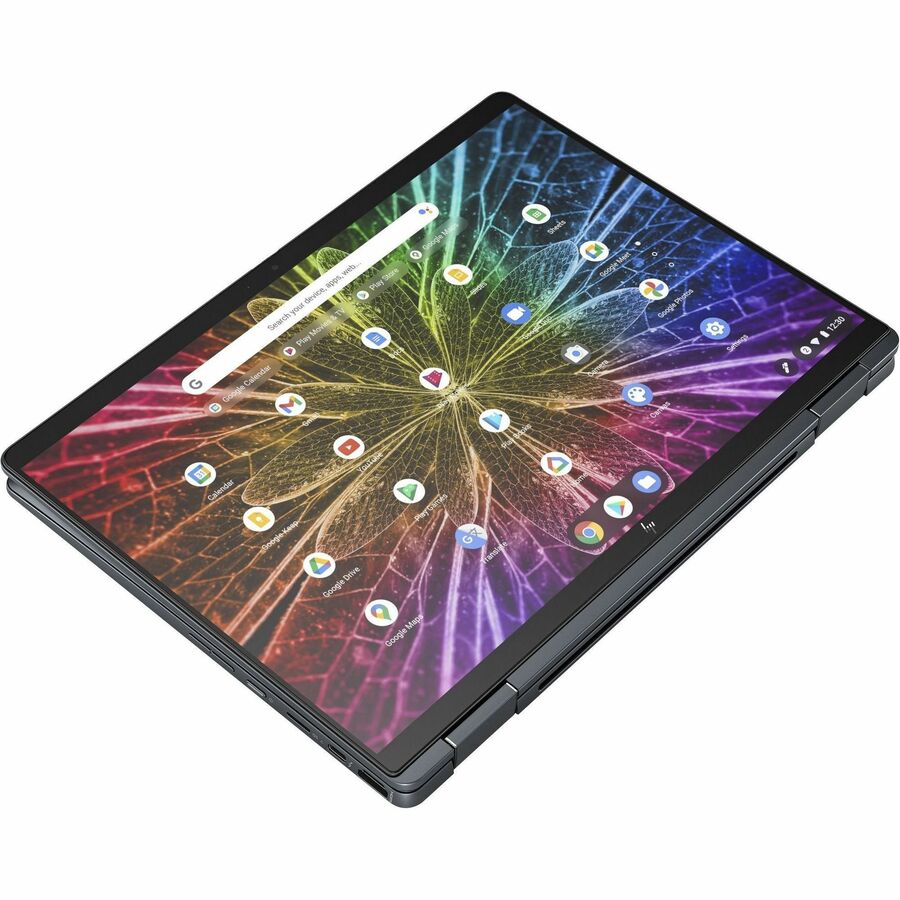 HP Elite Dragonfly Chromebook Enterprise 13,5" Convertible 2 en 1 Chromebook - WUXGA+ - Intel Core i7 12e génération i7-1265U - Technologie vPro - Plateforme Intel Evo - 16 Go - SSD 256 Go - Clavier bilingue - Bleu ardoise 7A569UT#ABL
