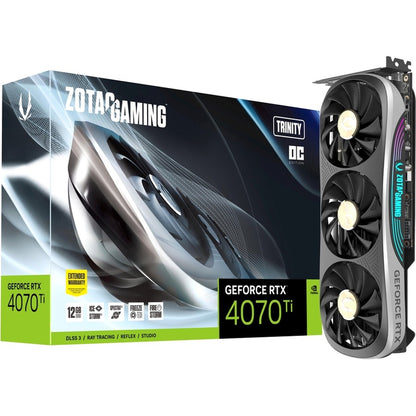 Carte graphique Zotac NVIDIA GeForce RTX 4070 Ti - 12 Go GDDR6X ZT-D40710J-10P