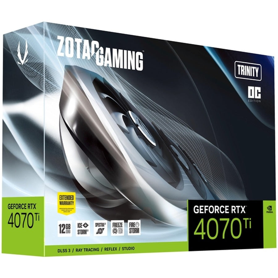 Carte graphique Zotac NVIDIA GeForce RTX 4070 Ti - 12 Go GDDR6X ZT-D40710J-10P