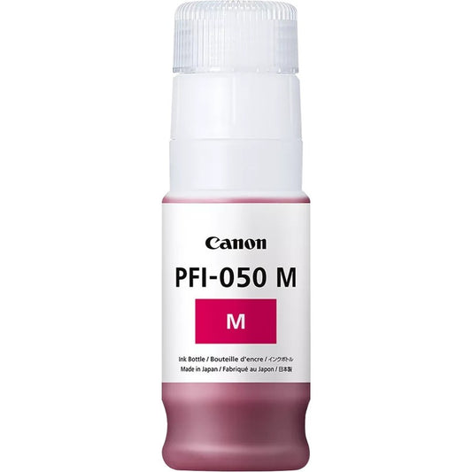 Cartouche d'encre à jet d'encre d'origine Canon PFI-050 M - Pack magenta 5700C001