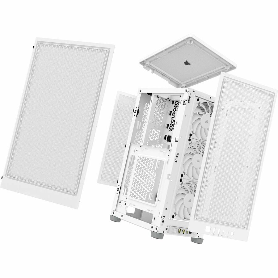 Boîtier PC Corsair 2000D AIRFLOW Mini-ITX - Blanc CC-9011245-WW