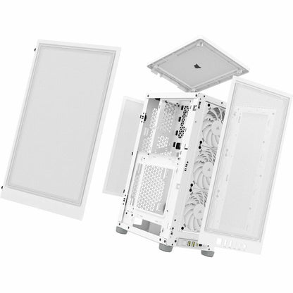 Boîtier PC Corsair 2000D AIRFLOW Mini-ITX - Blanc CC-9011245-WW