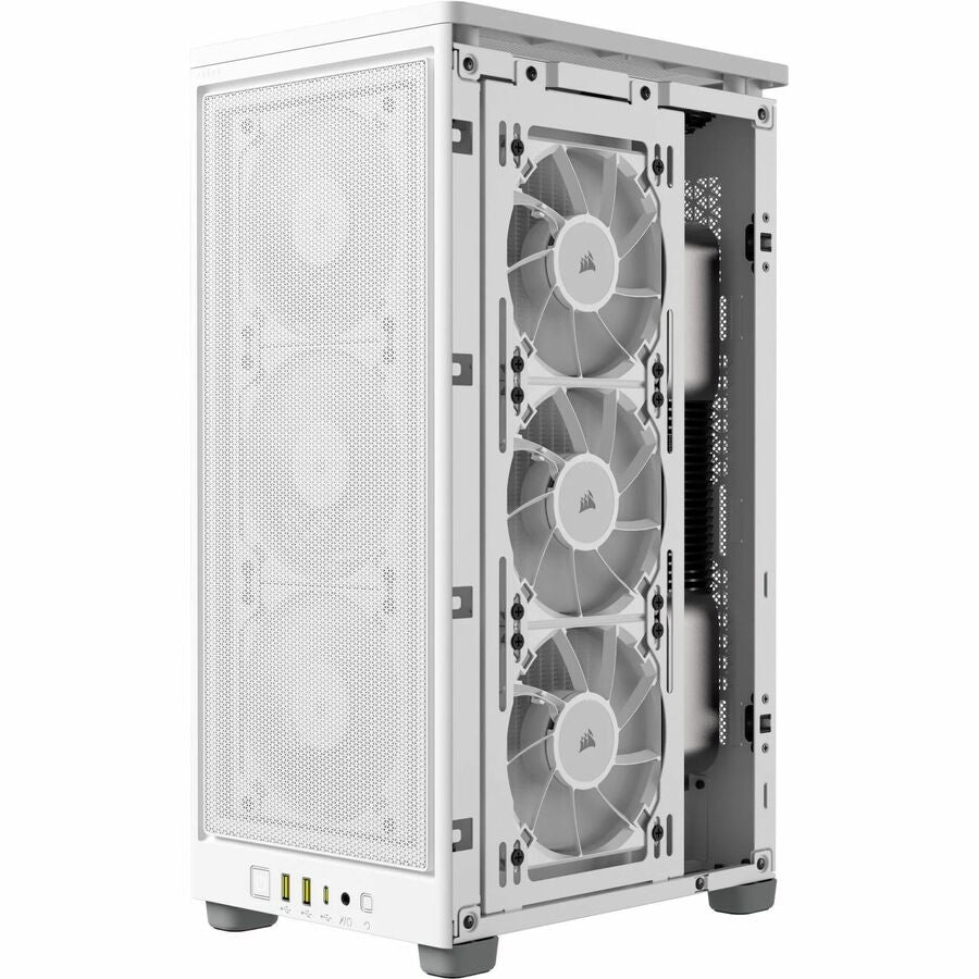 Boîtier PC Corsair 2000D AIRFLOW Mini-ITX - Blanc CC-9011245-WW