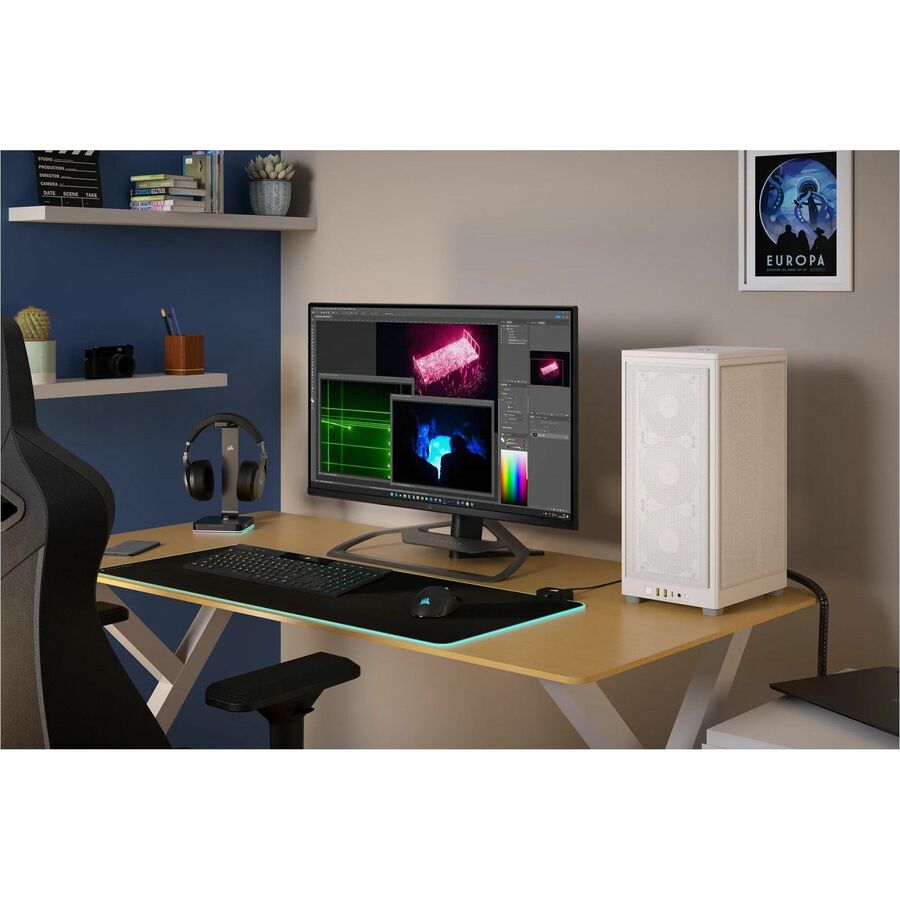 Boîtier PC Corsair 2000D AIRFLOW Mini-ITX - Blanc CC-9011245-WW